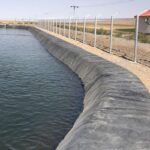 ایزولاسیون استخر ذخیره آب کشاورزی